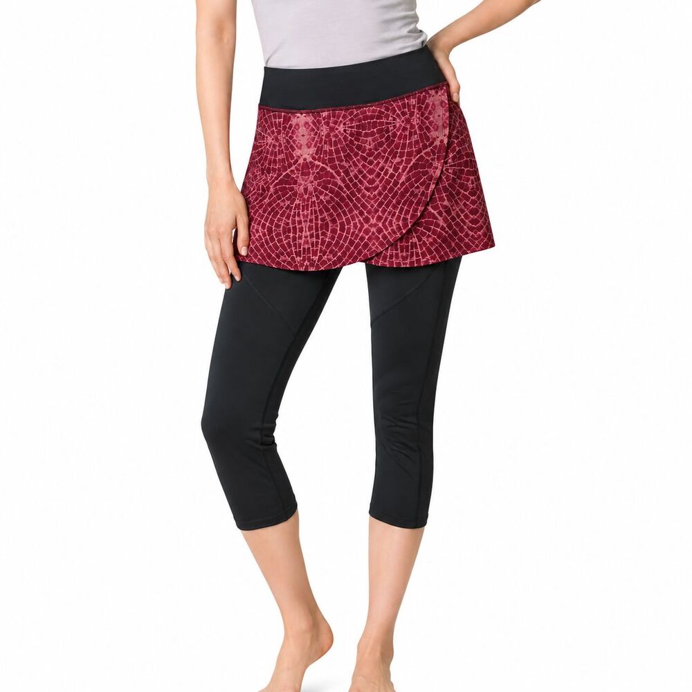 Skirt Sports Skirted Legging Women's Small Capri Skort Running Tennis Fitness